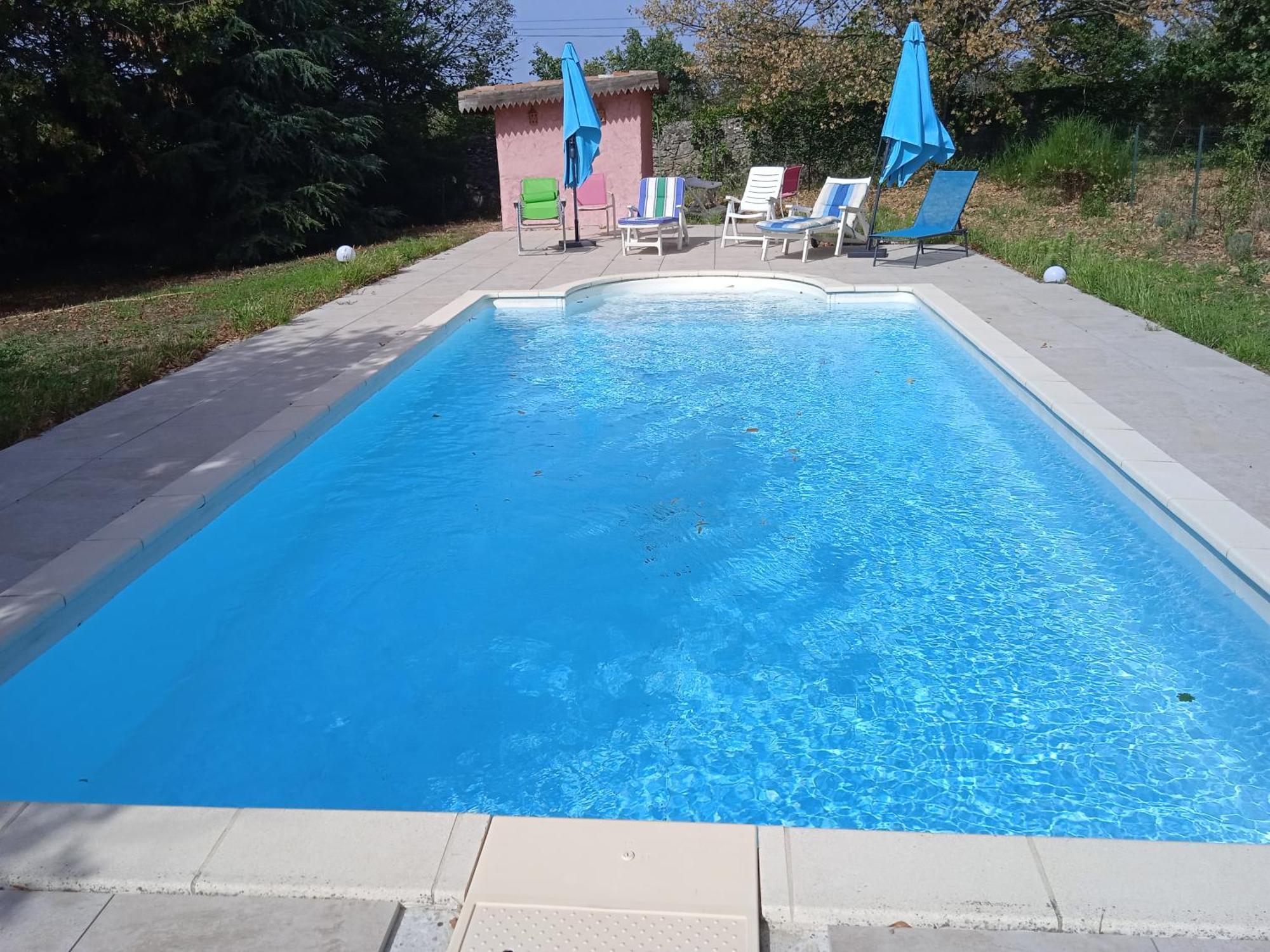 Maison Calme Avec Piscine Entouree De Son Parc Quintenas 外观 照片